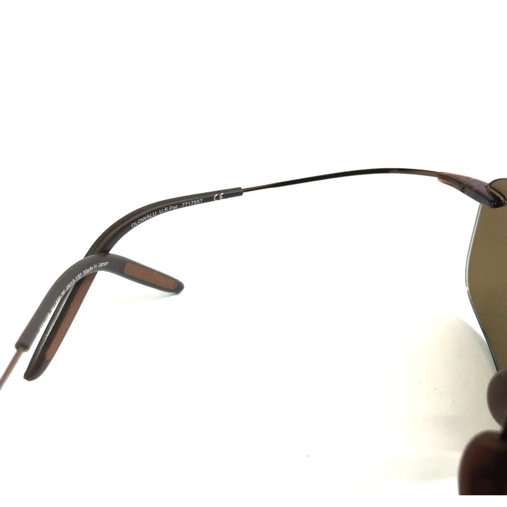 Maui Jim Sunglasses OLOWALU MJ-526-26 Rootbeer Copper Frames w HCL Bronze Lenses